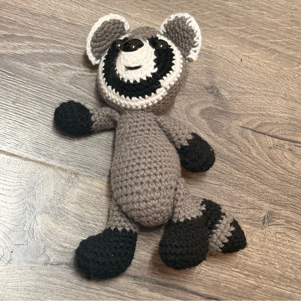 Charming Crochet Woodland Animal Toy Set - Picture 4 of 6